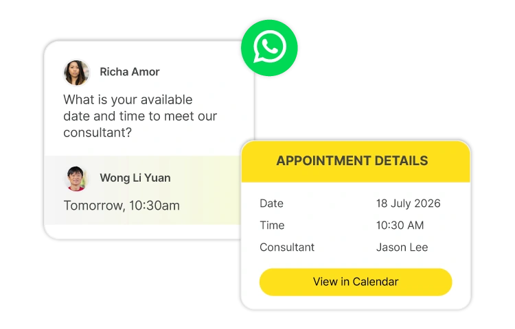 appointment details