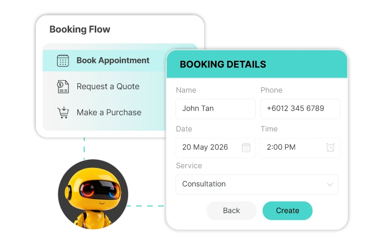 booking flow
