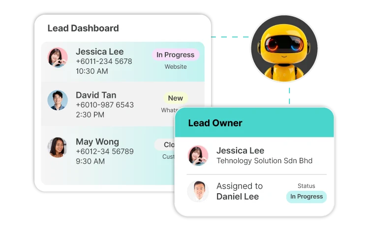 lead dashboard - lead owner