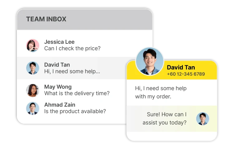 team inbox - david