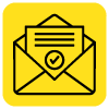 icon letter in envelope