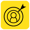 icon people target