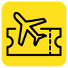 icon plane ticket
